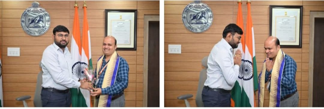 Koraput Teacher Tarun Kumar Das Selected for National Teacher Award, Honoured by Collector