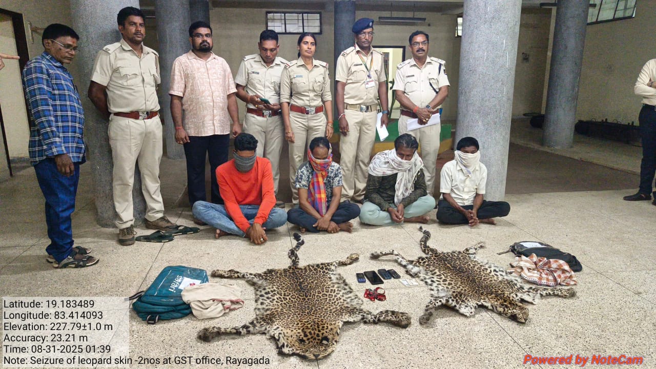 କୋଳନାରାରେ ଚିତ୍ତଳଚର୍ମ ଜବତ – ଚାରିଜଣ ଅଭିଯୁକ୍ତଙ୍କୁ ରେଞ୍ଜ ଅଧିକାରୀଙ୍କ ପକ୍ଷରୁ ମାମଲା ରଜିଷ୍ଟର