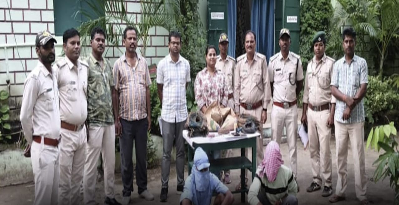 ବାଘ ଛାଲ ଜବତ, ବାଘ ଦାନ୍ତ, ଶିକାରୀ ଗିରଫ, ଗଜପତି ବନ ବିଭାଗ, Mohana Gajapati, Odisha Wildlife Crime