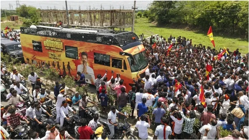 Stampede at Vijay’s TVK Rally in Karur, Tamil Nadu – 31 Dead Including Women and Children