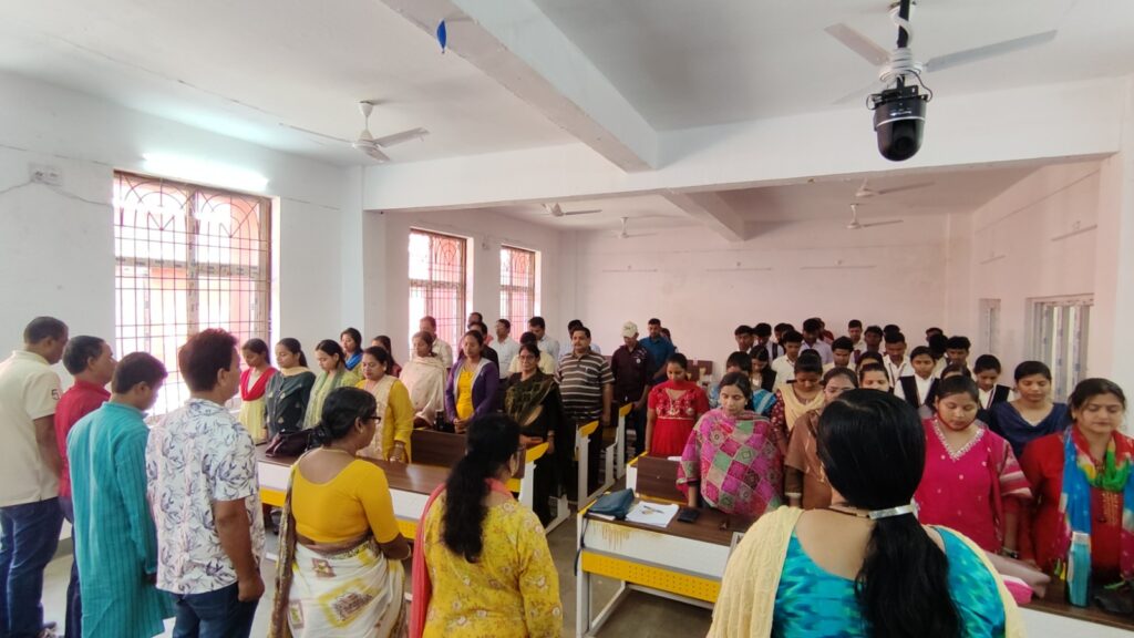 ସେମିଳିଗୁଡ଼ା ମହାବିଦ୍ୟାଳୟରେ ଶୋକସଭା