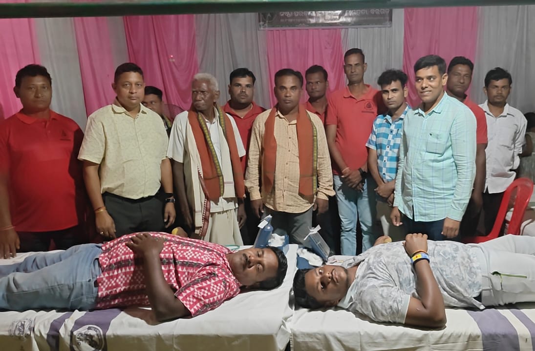 ନିଷ୍ଠା ପରିବାର ତରଫ ରୁ ଗୋଟିଏ ଦିନ ରେ ଦୁଇଟି ରକ୍ତ ଦାନ ଶିବିର ଉଭୟ ଶିବିର ରୁ ୭୦ୟୁନିଟ ରକ୍ତ ସଂଗୃହୀତ