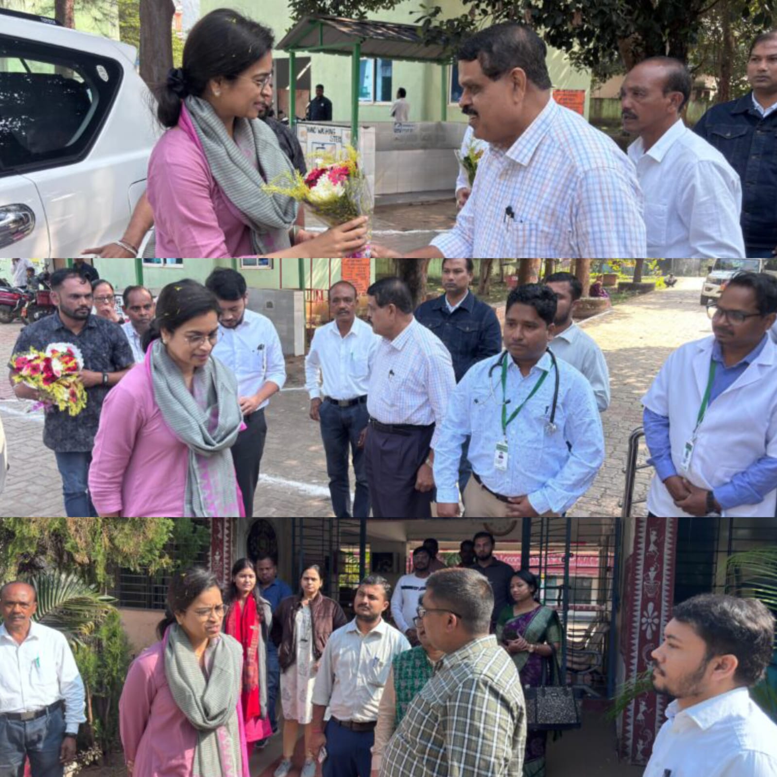 ଆକାଂକ୍ଷା ଜିଲ୍ଲା ଗଜପତି କୁ କେନ୍ଦ୍ର ସରକାରଙ୍କ ଯୁଗ୍ମ ସଚିବ ଙ୍କ ଦୁଇ ଦିନିଆ ଗସ୍ତ ଉନ୍ନୟନ ମୂଳକ କାର୍ଯ୍ୟ ପରିଦର୍ଶନ ସହ ଜିଲ୍ଲା ସ୍ତରୀୟ ଅଧିକାରୀ ଙ୍କ ସହ କଲେ ସମୀକ୍ଷା ।