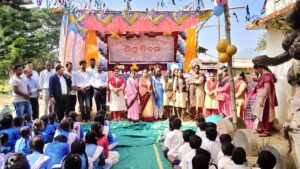 ଛାତ୍ର ସାସଂଦଙ୍କ ଦ୍ବାରା ଉଦଘାଟିତ ପି ଏମ ଶ୍ରୀ ସରକାରୀ ଉର୍ଚ ବିଦ୍ୟାଳୟ କେ, ଏମ. ଭାଲିଆସାହି ।