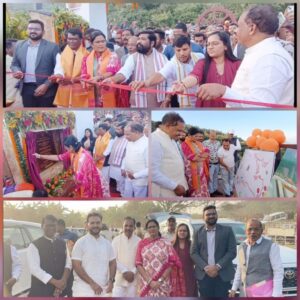 ଉପ ମୁଖ୍ୟମନ୍ତ୍ରୀ ପ୍ରଭାତୀ ପରିଡ଼ା’ଙ୍କ ଦ୍ଵାରା ଗଜପତି ଜିଲ୍ଲାର ପୁରାଣ ପ୍ରସିଦ୍ଧ ମହେନ୍ଦ୍ରଗିରି ଠାରେ ଇକୋ ଟୁରିଜୀମ କଟେଜ ଉଦଘାଟିତ ।