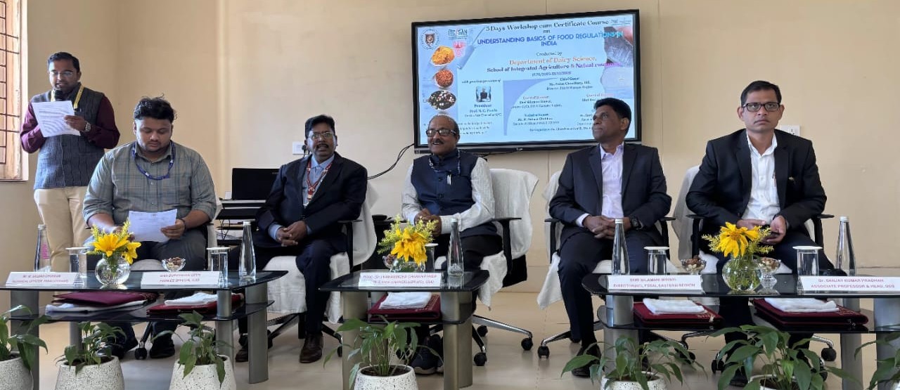 ଓଡ଼ିଶା କେନ୍ଦ୍ରୀୟ ବିଶ୍ୱବିଦ୍ୟାଳୟରେ ଖାଦ୍ୟ ସୁରକ୍ଷା ବିନିୟମ ଶୀର୍ଷକ କାର୍ମଶାଳା