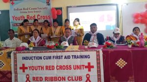 ଯୁବରେଡକ୍ରସ ପରିଚୟାତ୍ମକ ସଭାରେ ପ୍ରାଥମିକ ଚିକିତ୍ସା ପ୍ରଶିକ୍ଷଣ ଓ ନଶାମୁକ୍ତଭାରତ ଅଭିଯାନ ପାଳିତ ହୋଇଯାଇଛି।