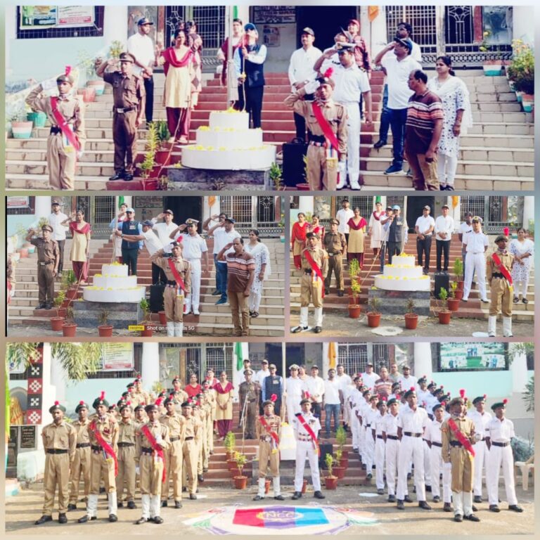 ମହାରାଜାଙ୍କ ବାଳକ ଉଚ୍ଚ ବିଦ୍ୟାଳୟ ଠାରେ ୭୮ ତମ ଏନସିସି: ଦିବସ ପାଳିତ ।