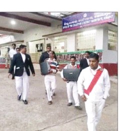 Court orders furniture confiscation from Koraput Collector’s office over arrears bill dating back to 2011.