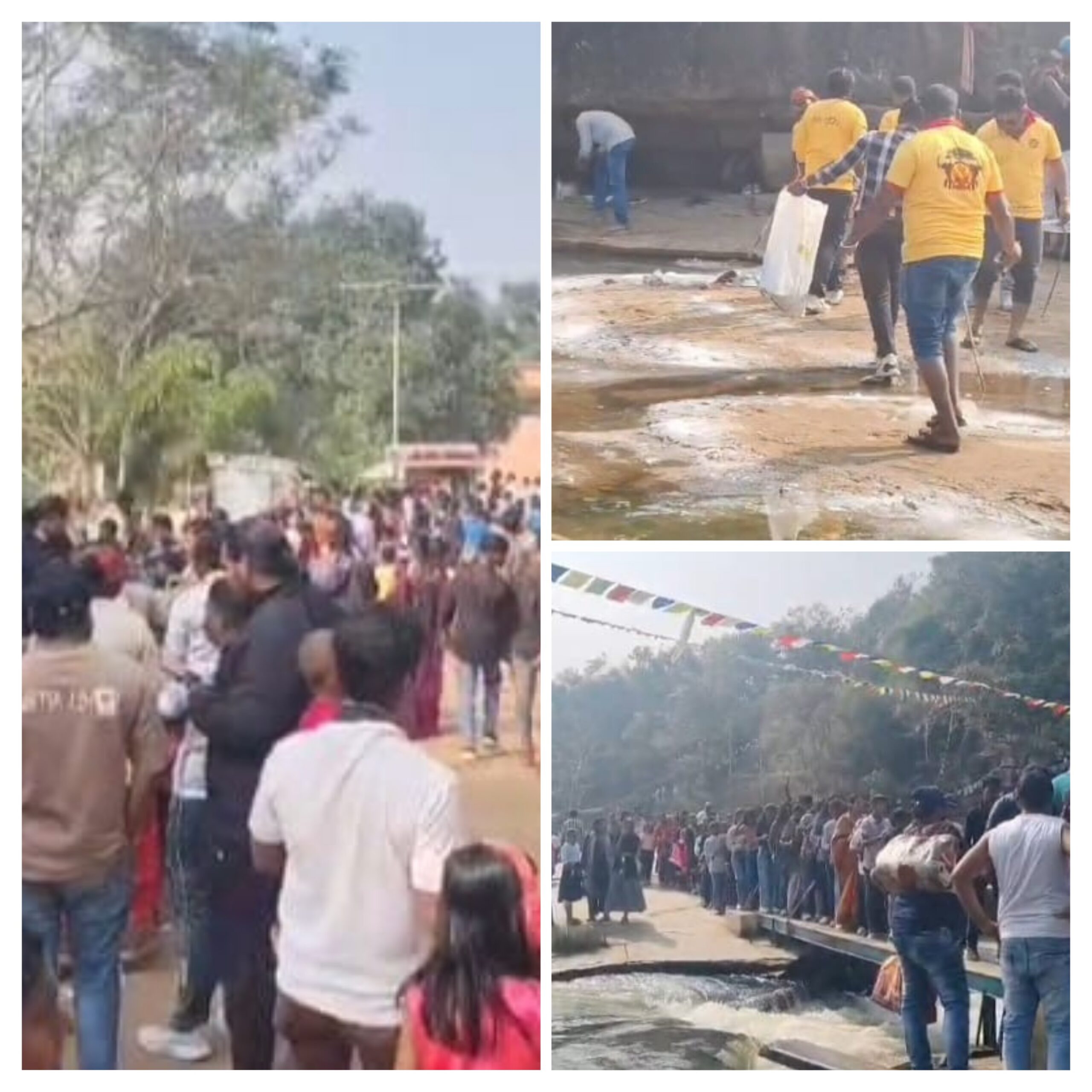 ଖସଡ଼ା ଜଳପ୍ରପାତକୁ ସଫା କରି ସମାଜକୁ ଏକ ନିଆରା ବାର୍ତ୍ତା