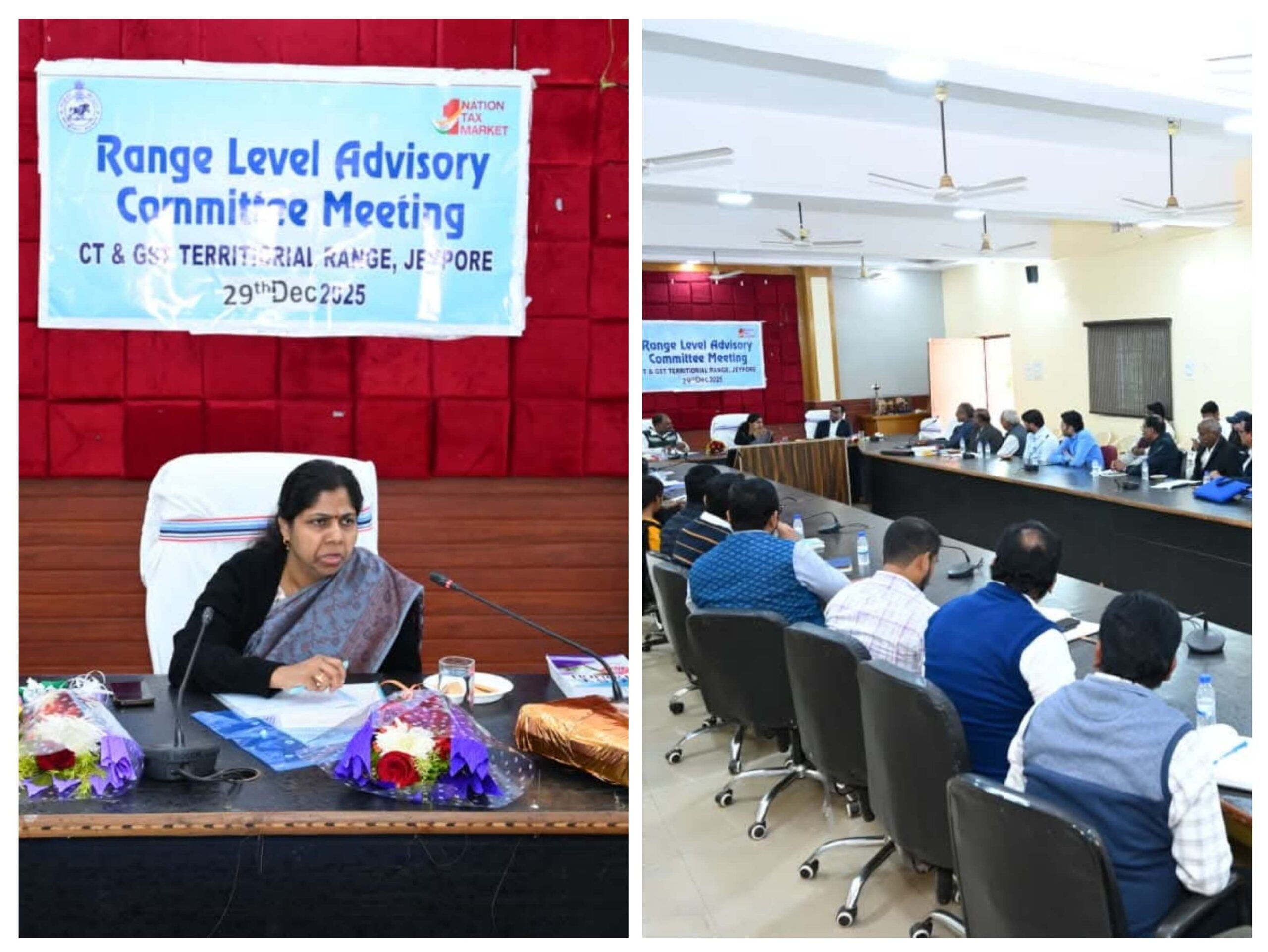 କୋରାପୁଟରେ ଜିଏସଟି ବିଭାଗର ଗୁରୁତ୍ୱପୂର୍ଣ୍ଣ ବୈଠକ