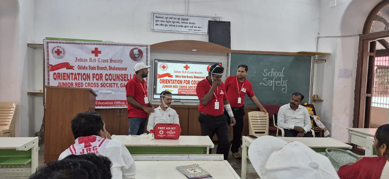 ଗୋଷାଣୀ ବ୍ଲକରେ ଜେ. ଆର୍. ସି. ତାଲିମ୍ ଶିବିର।ରକ୍ତଦାନ ମହାପୂଣ୍ୟ