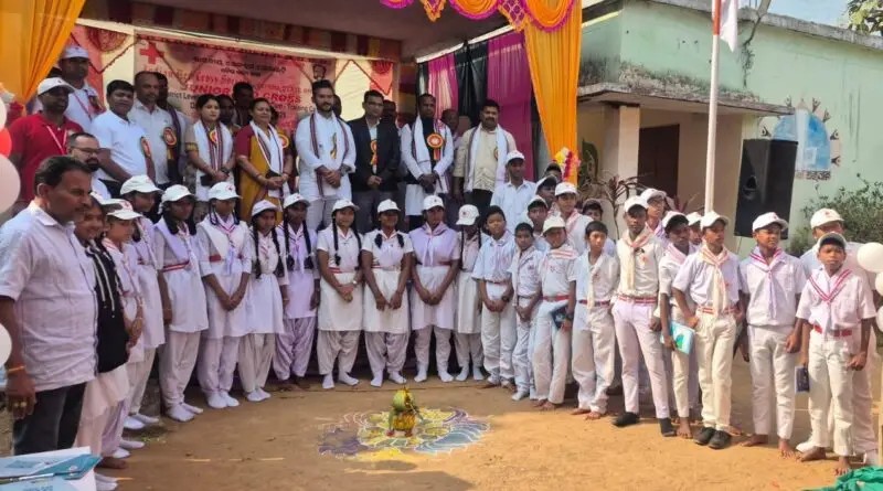 ଜୁନିଅର ରେଡକ୍ରସ ଶିକ୍ଷା ଓ ପ୍ରଶିକ୍ଷଣ ଶିବିର ଉଦଘାଟିତ ।