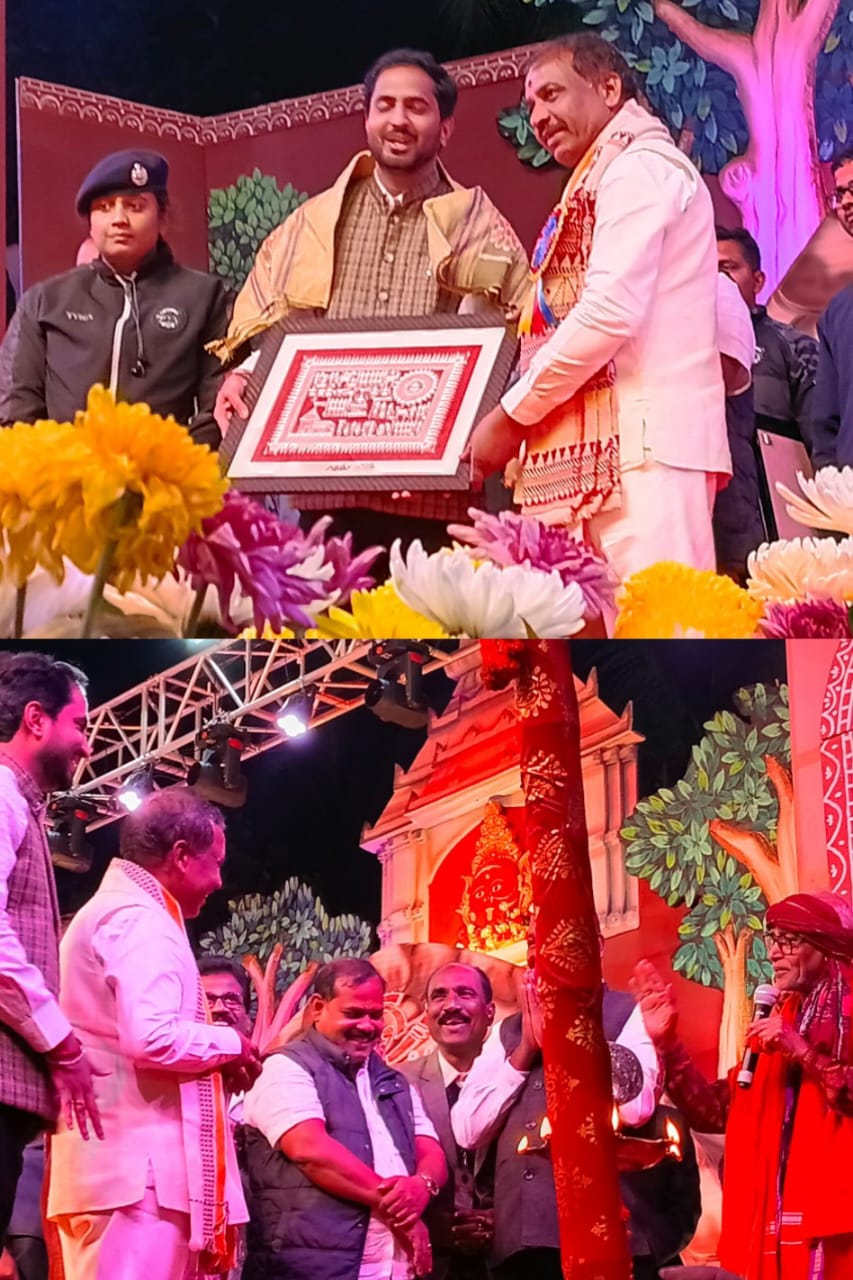 ଚଇତି ତୃତୀୟ ସନ୍ଧ୍ୟା ରେ ନାଚି ନଚା ନଚାଇଲେ ବିଷ୍ଣୁମୋହନ ଓ ନାଭ୍ୟା|