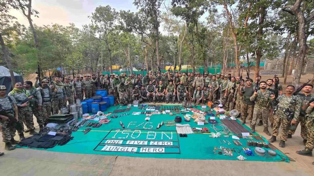 ସୁକମାରେ ନକ୍ସଲ ବନ୍ଧୁକ–ବୋମା କାରଖାନା ଧ୍ବଂସ