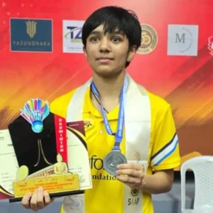 ୧୪ ବର୍ଷୀୟା ଓଡ଼ିଆ ଝିଅ ତନ୍‌ଭୀ ପତ୍ରୀ ବରିଷ୍ଠ ଜାତୀୟ ବ୍ୟାଡ୍‌ମିଣ୍ଟନ୍‌ରେ ଉପବିଜେତା