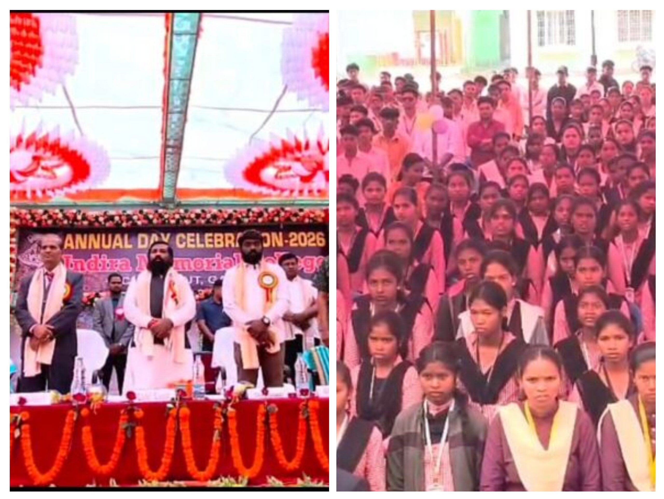 ଇନ୍ଦିରା ମେମୋରିଆଲ ମହାବିଦ୍ୟାଳୟ ରେ ବାର୍ଷିକ ଉତ୍ସବ ପାଳନ ।