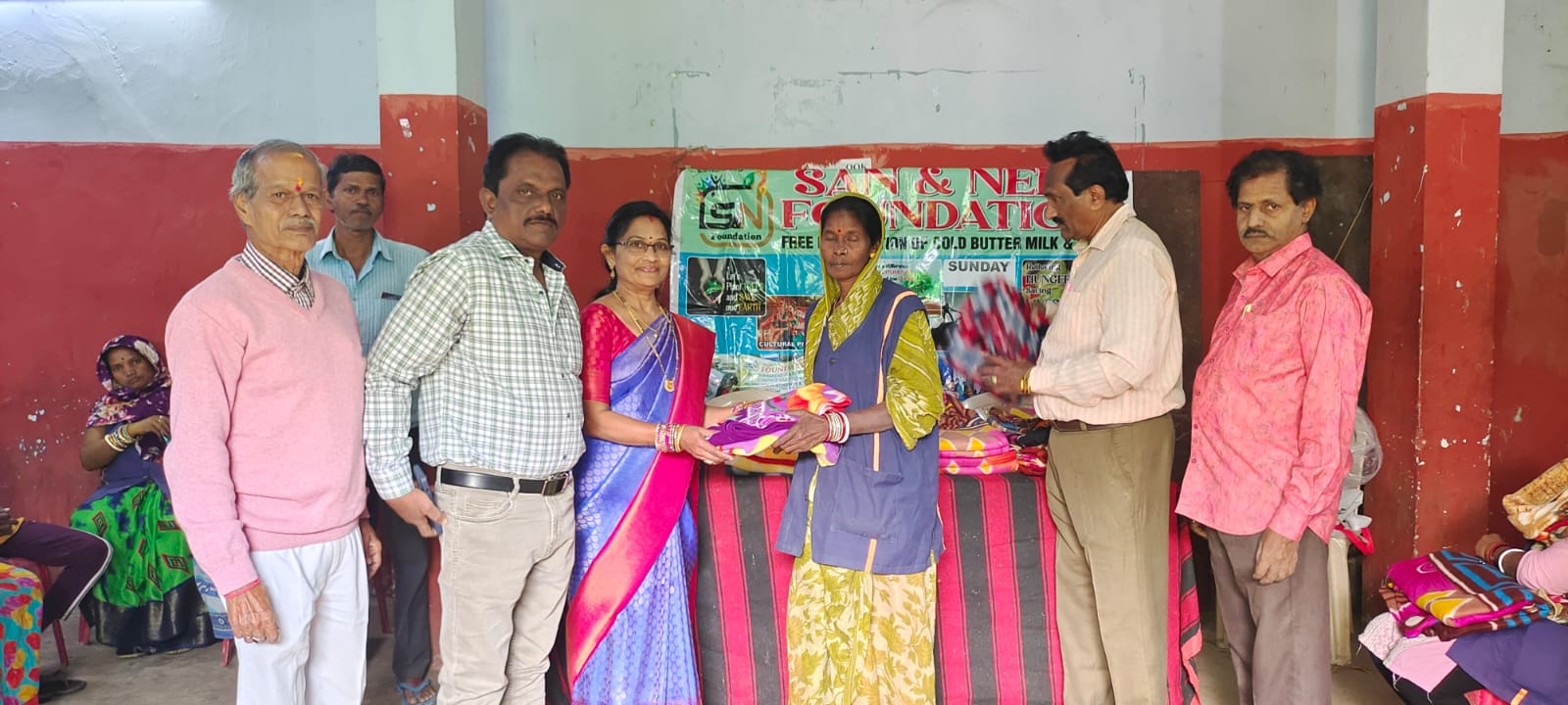 ସଫେଇ କର୍ମଚାରୀମାନଙ୍କୁ ଶୀତ ବସ୍ତ୍ର ପ୍ରଦାନ।