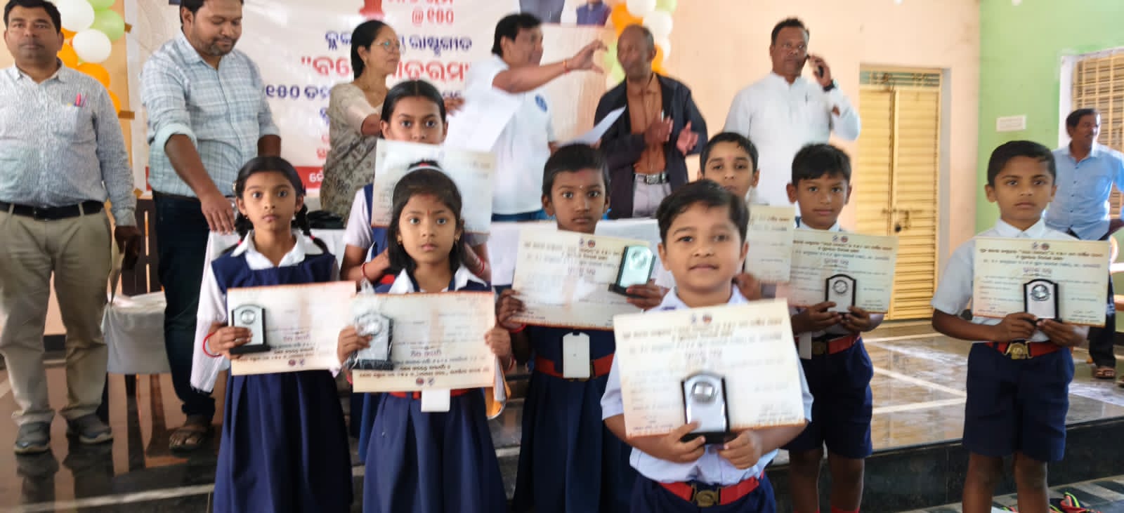 ଉଦୟଗିରି ବ୍ଲକରେ ବନ୍ଦେ ମାତରମର ୧୫୦ ବର୍ଷ ପୂର୍ତ୍ତି ଉତ୍ସବ ଅନୁଷ୍ଠିତ ।