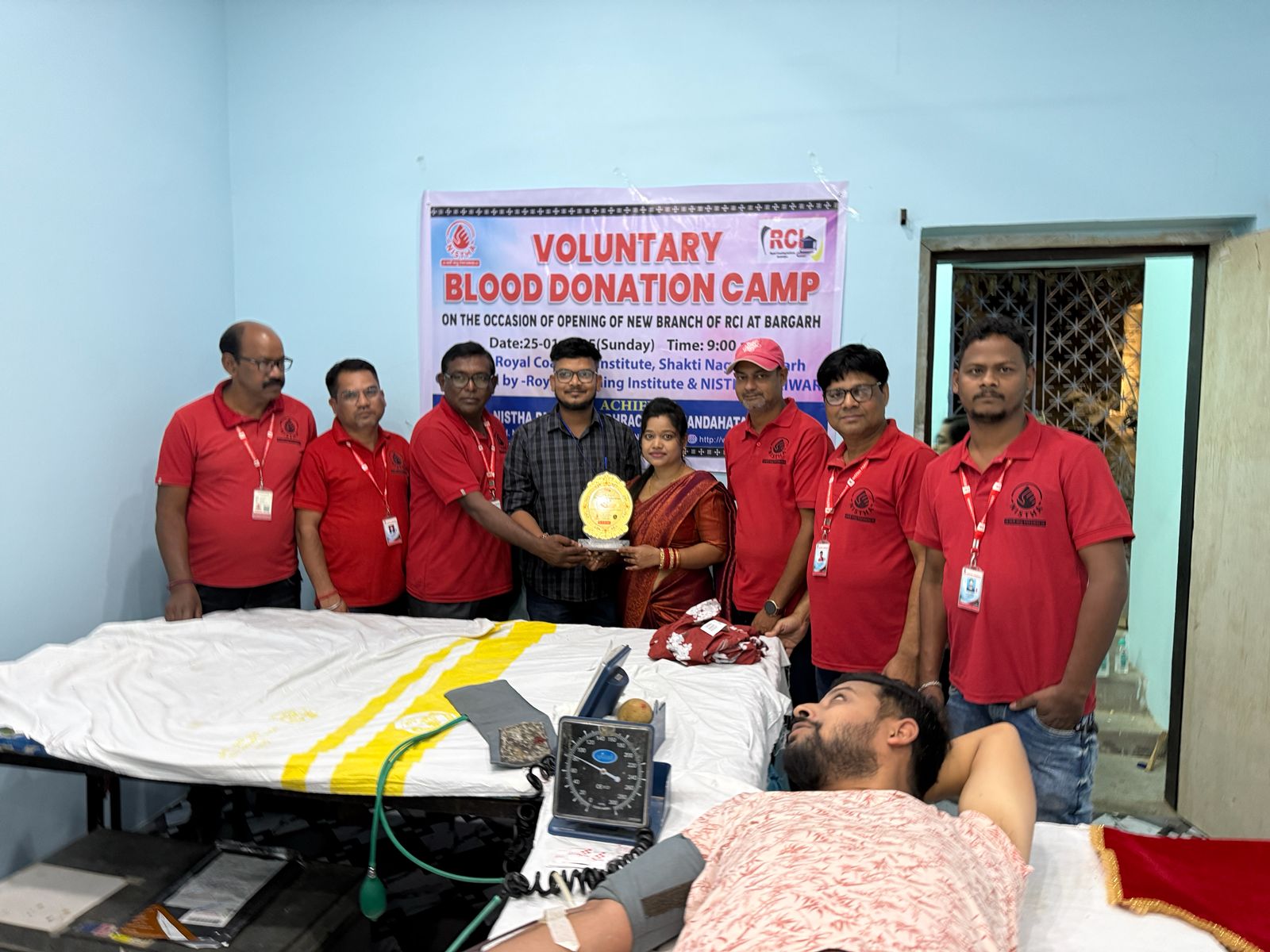 ଗୋଟିଏ ଦିନରେ ଦୁଇଟି ରକ୍ତ ଦାନ ଶିବିର ରୁ ସର୍ବମୋଟ #୧୪୪ୟୁନିଟ ରକ୍ତ ସଂଗୃହୀତ  ହୋଇଯାଇଛି।