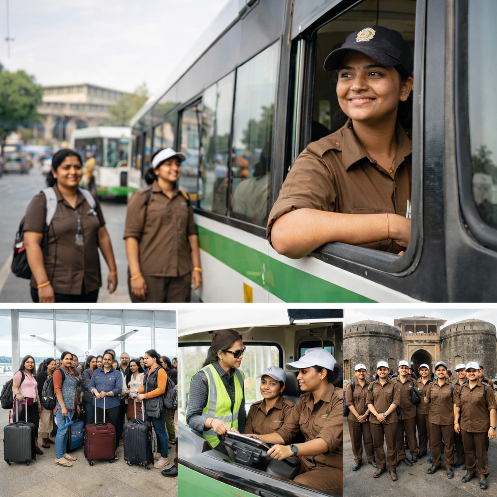 ଆମ ବସ୍‌ ଚଳାଇବେ ମହିଳା ଡ୍ରାଇଭର, ପୁଣେରେ ନେବେ ବିଶେଷ ତାଲିମ