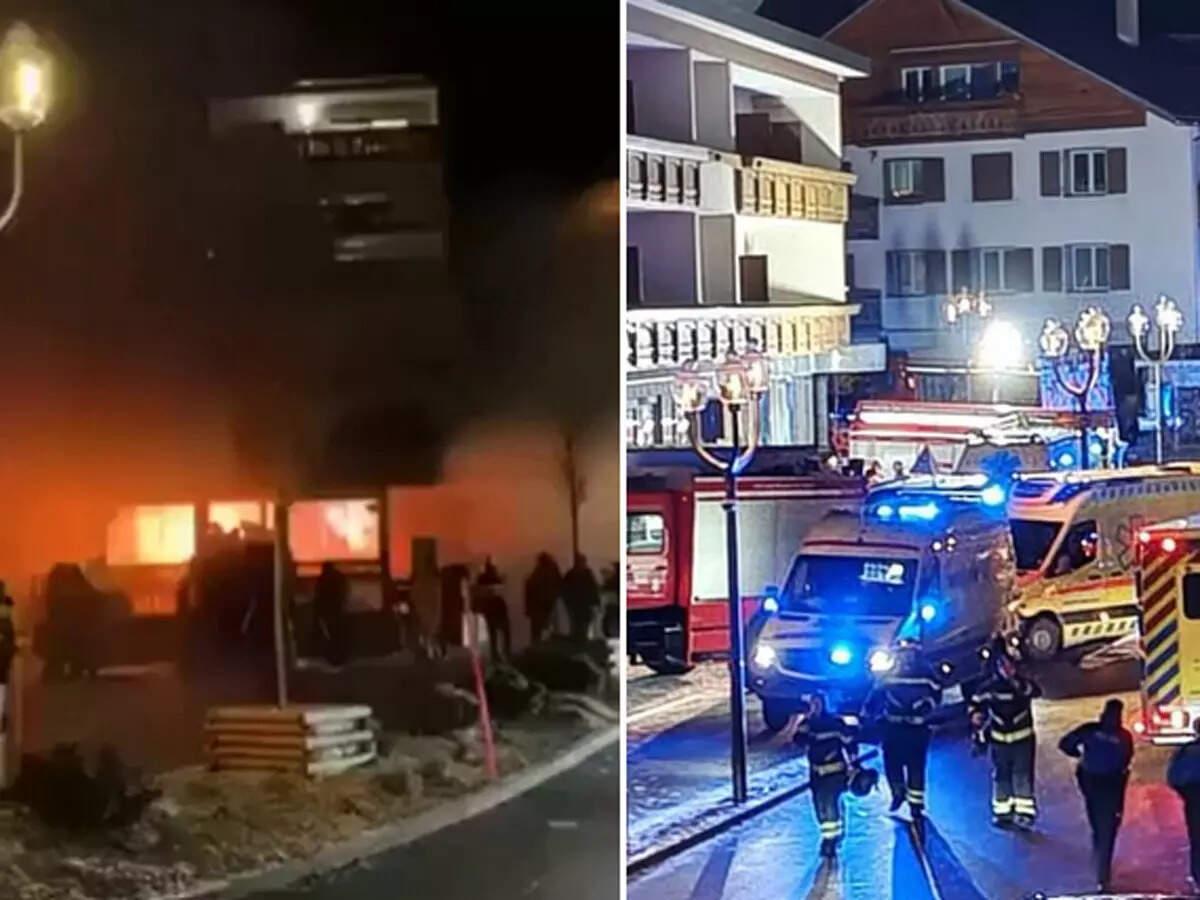 Switzerland Resort Tragedy: Over 40 Killed in Deadly Fire at Ski Resort Bar