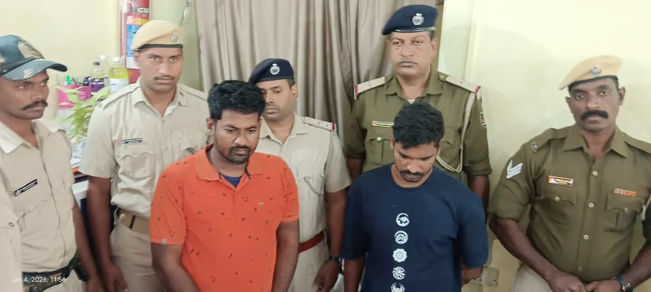 ପାରଳାଖେମୁଣ୍ଡି ପୁଲିସର ବଡ଼ ସଫଳତା: ୪ଟି ଚୋରି ମାମଲାର ଖୁଲାସା, ୪୦ ଲକ୍ଷର ସୁନା–ରୁପା ଜବତ, ୨ ଗିରଫ