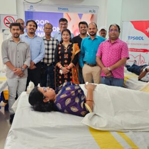 ଟିପିଏସ୍ଓଡିଏଲ୍ ତରଫରୁ ରକ୍ତଦାନ ଶିବିର- ମୋଟ ୧୦୬ ୟୁନିଟ୍ ରକ୍ତ ସଂଗୃହୀତ