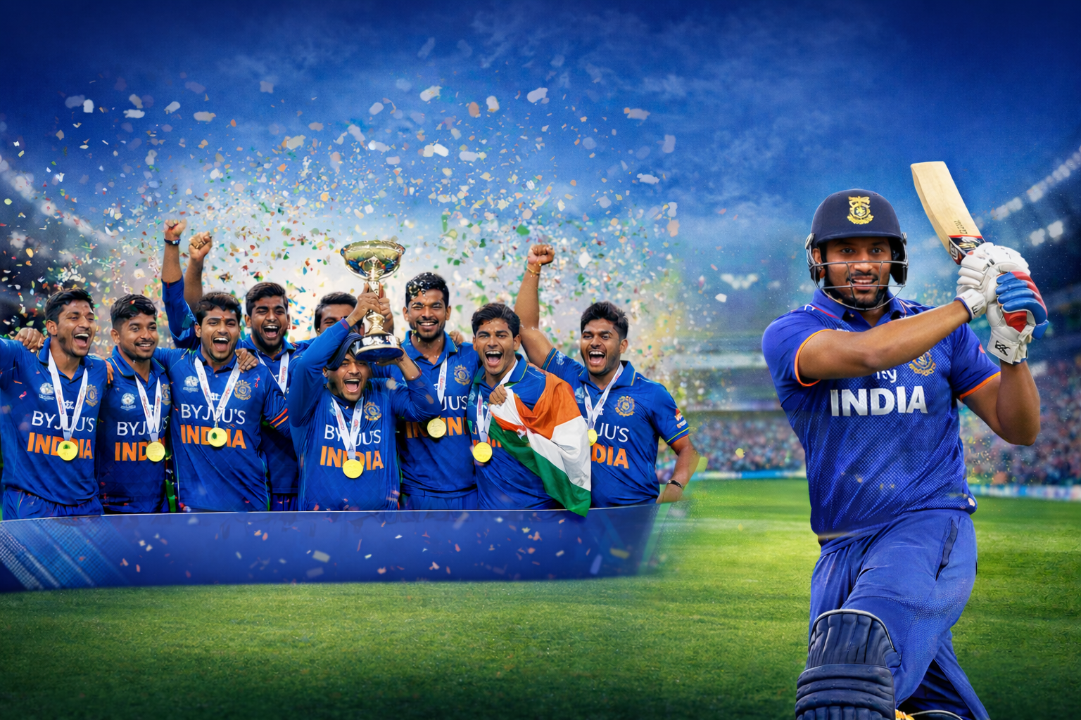 ଅଣ୍ଡର-19 ବିଶ୍ୱକପ୍‌: ଇଂଲଣ୍ଡକୁ ୧୦୦ ରନ୍‌ରେ ହରାଇ ଭାରତ ଷଷ୍ଠ ଥର ବିଶ୍ୱ ଚ୍ୟାମ୍ପିଅନ୍‌