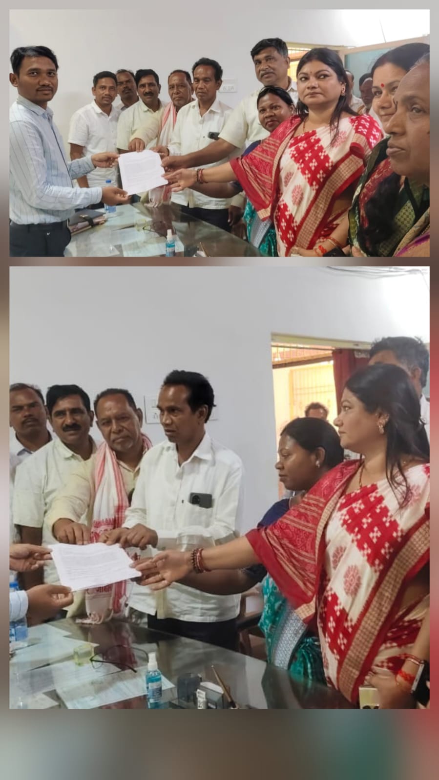 ରାୟଗଡ ଜ଼ିଲ୍ଲା ବିଜେଡି ପକ୍ଷରୁ ମୁଖ୍ୟମନ୍ତ୍ରୀ ଙ୍କ ଉଦ୍ଦେଶ୍ୟରେ ବିଡ଼ିଓ ଙ୍କୁ ଦାବିପତ୍ର ପ୍ରଦାନ