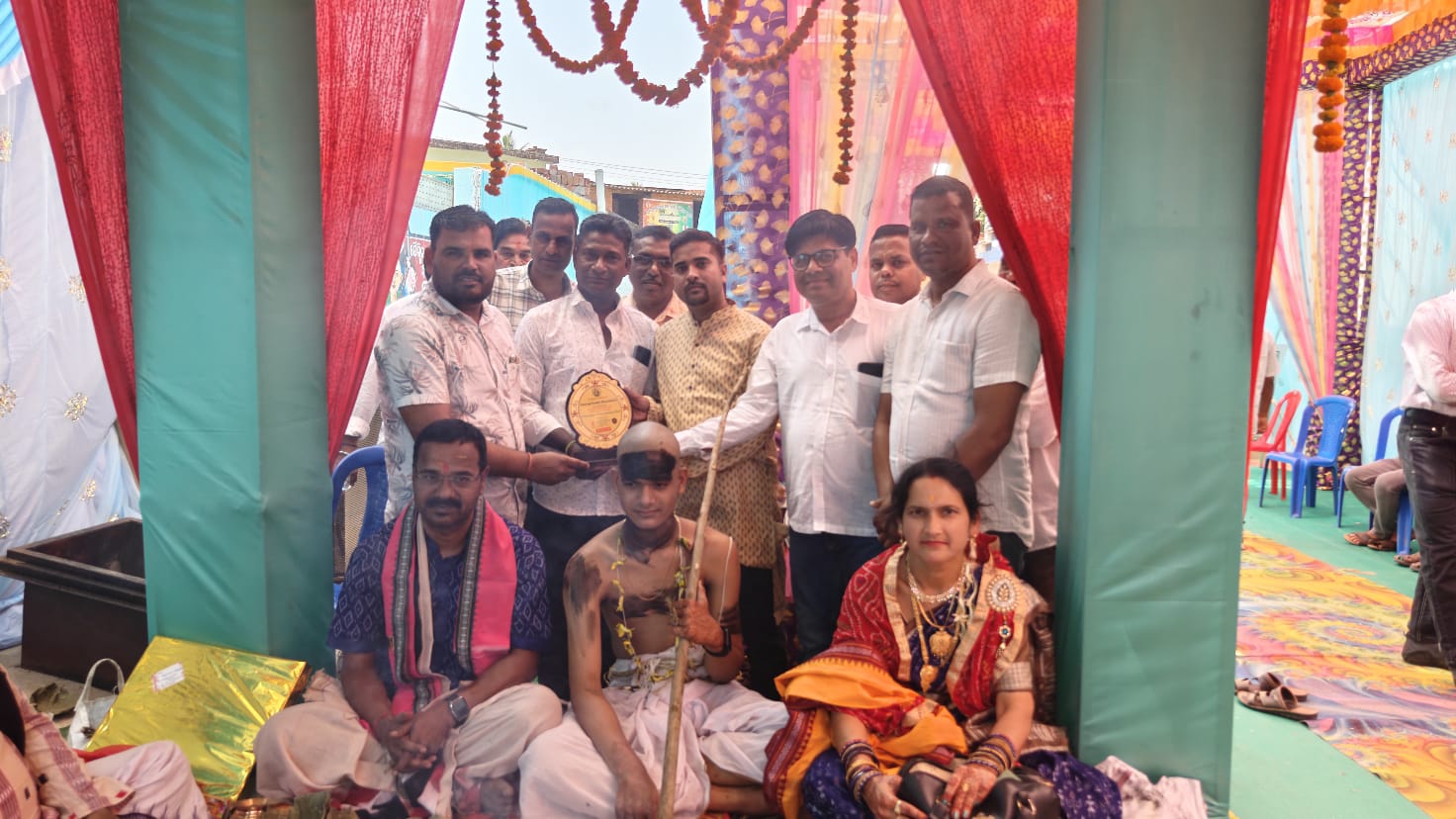 ବ୍ରତୋପନୟନ ଅବସରରେ ସ୍ବେଛାକୃତ ରକ୍ତ ଦାନ ଶିବିର ୩୧ୟୁନିଟ ରକ୍ତ ସଂଗୃହୀତ