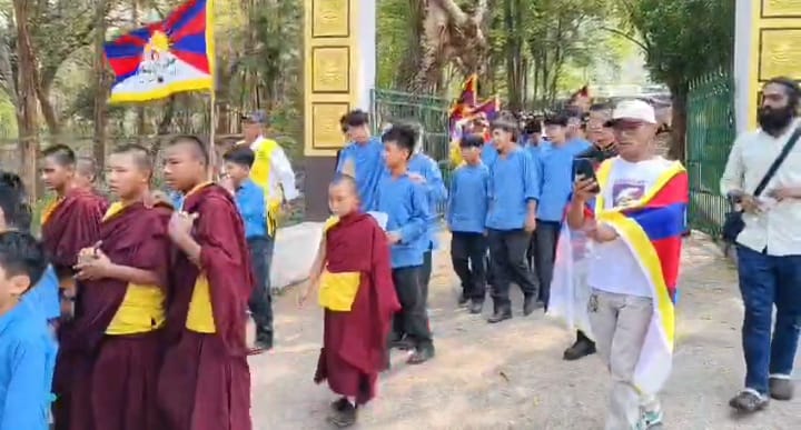 ତିଛତ ସ୍ବାଧୀନତା ପାଇଁ ଚନ୍ଦ୍ରଗିରିରେ ବିଶାଳ ଶୋଭାଯାତ୍ରା ।