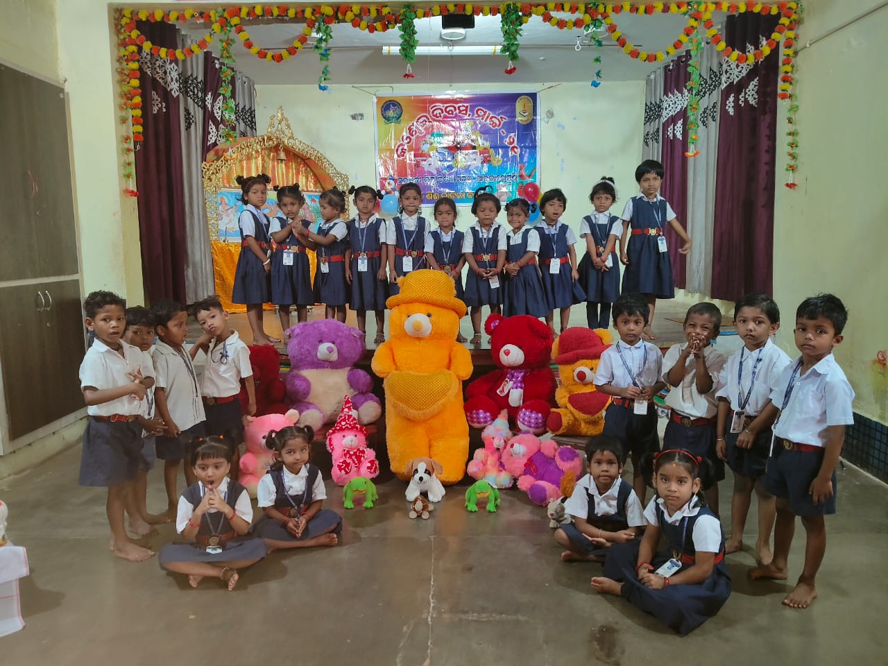 ସରସ୍ଵତୀ ଶିଶୁ ବିଦ୍ୟା ମନ୍ଦିର କଣ୍ଢେଇ ଦିବସ ପାଳନ ।