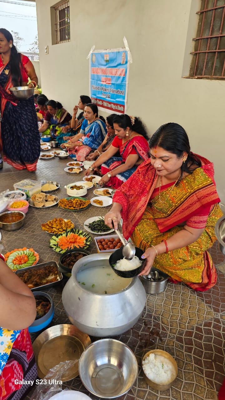 ଝଞାଵତୀ ମହିଳା ଓକୋର୍ସ କ୍ଲବ ତରଫରୁ ପଖାଳ ଦିବସ ପାଳିତ