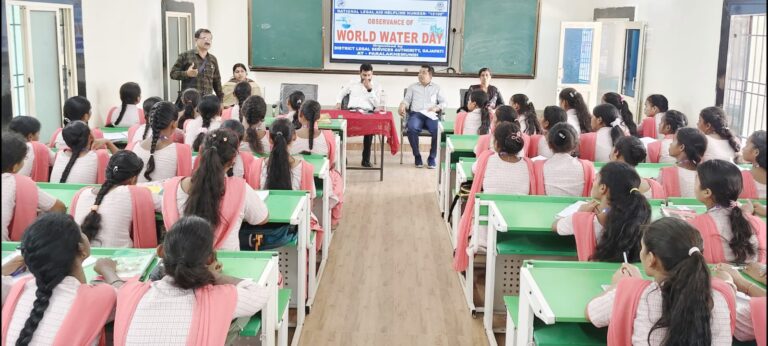 ବିଶ୍ୱ ଜଳ ଦିବସ ଅବସରରେ ସଚେତନତା କାର୍ଯ୍ୟକ୍ରମ ଅନୁଷ୍ଠିତ ।