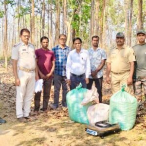 ଅଡବା ଥାନା ପକ୍ଷରୁ ୭୦ କେଜି ଚୋରା ଗଞ୍ଜେଇ ଜବତ ଏବଂ ଏଥିରେ ଜଣେ ଗିରଫ