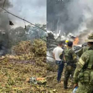 କଲମ୍ବିଆରେ ବାୟୁସେନା ବିମାନ ଦୁର୍ଘଟଣା: ୬୬ ମୃତ, ଅନେକ ଆହତ