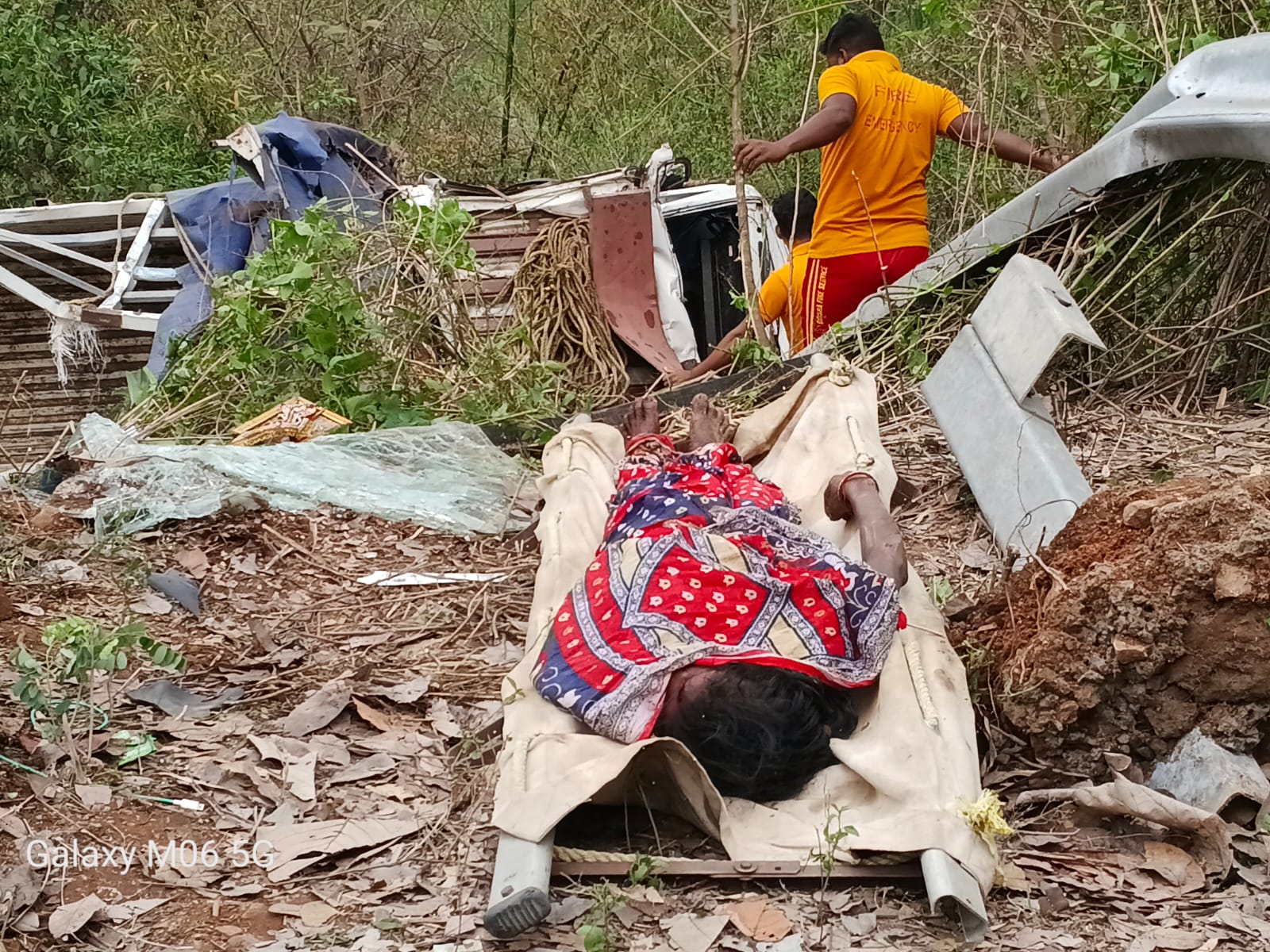 ଧାନ ବୋଝେଇ ମିନି ଟ୍ରକ୍ ଦୁର୍ଘଟଣା ଗ୍ରସ୍ତ, ଜଣେ ମହିଳା ମୃତ