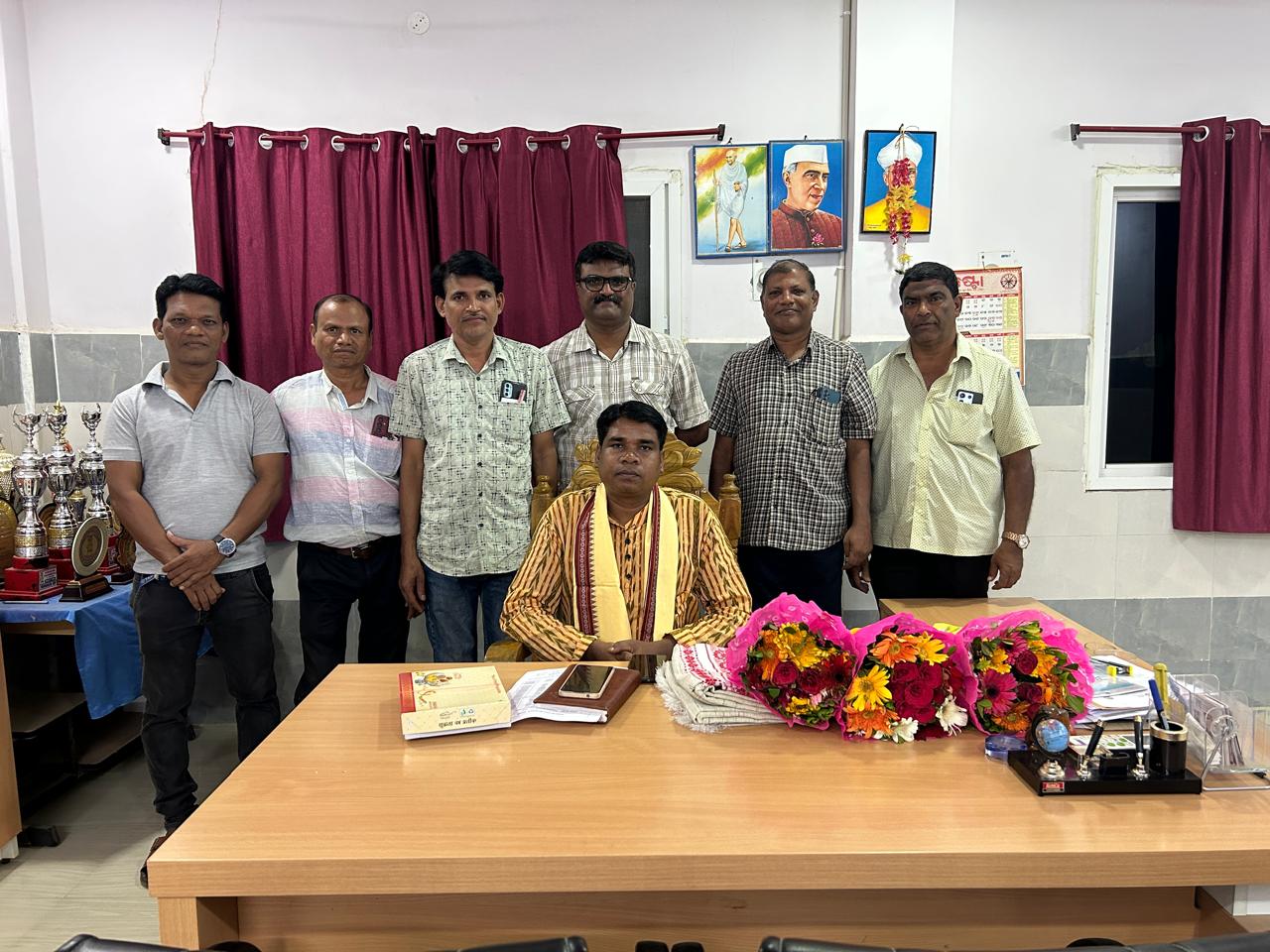 ଭଜନଲାଲ ମାଝୀ ନେଲେ ଜିଲ୍ଲା ଶିକ୍ଷାଧିକାରୀ ଦାଇତ୍ଵ