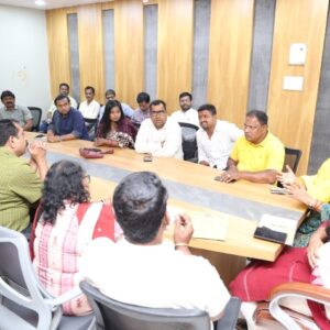 ବ୍ରହ୍ମପୁର ପୌର ନିଗମର ଷ୍ଟାଣ୍ଡିଂ କମିଟି ବୈଠକ।