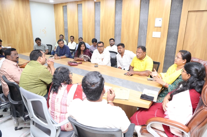 ବ୍ରହ୍ମପୁର ପୌର ନିଗମର ଷ୍ଟାଣ୍ଡିଂ କମିଟି ବୈଠକ।