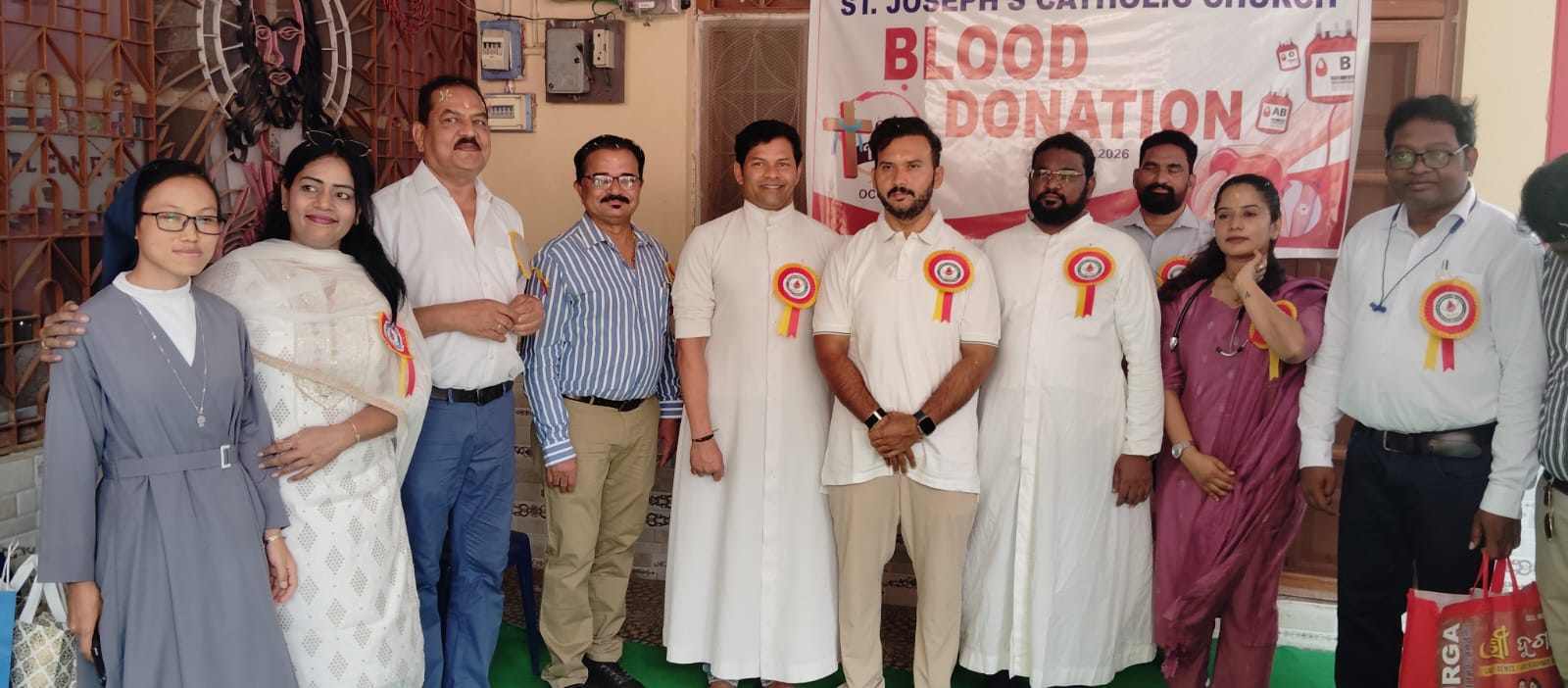 ପୂଣ୍ୟ ଶୁକ୍ରବାର ଓ ଇଷ୍ଟର ସଣ୍ଡେ ଅବସରରେ ଆୟୋଜିତ ହୋଇଛି ମେଗା ରକ୍ତଦାନ ଶିବିର ।