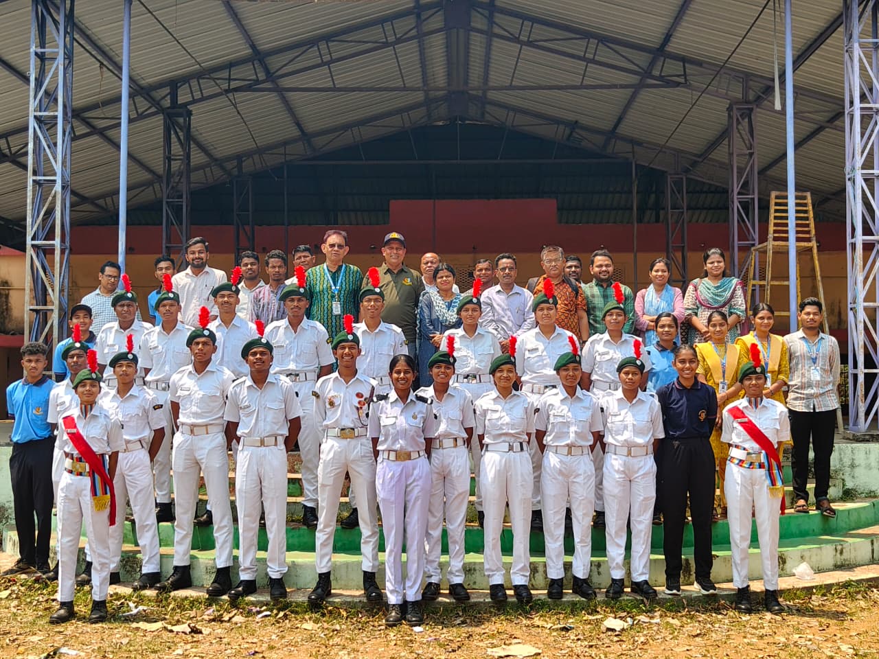 ଲରମ୍ଭା କଲେଜର ଏନ.ସି.ସି ନୌସେନା ଅଧିକାରୀଙ୍କୁ ସ୍ୱାଗତ ସମ୍ବର୍ଦ୍ଧନା ଉତ୍ସବ ପାଳିତ ହୋଇଯାଇଛି।