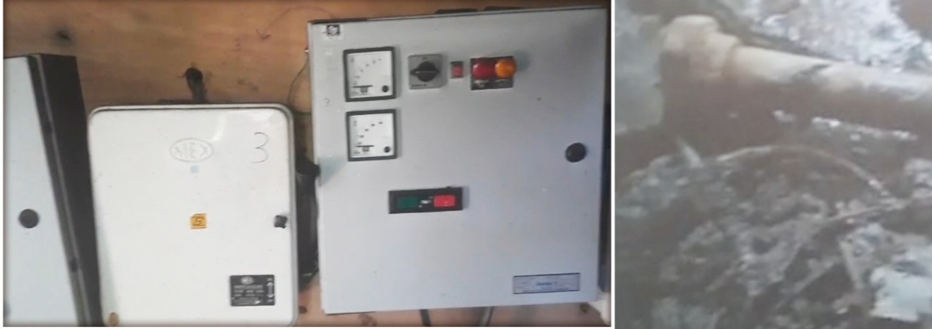 ଗ୍ରାମ୍ୟ ପାଇପ୍‌ ଜଳ ଯୋଗାଣ ପମ୍ପ୍‌ ହାଉସ୍‌ରେ ଲାଗିଲା ନିଆଁ, ଅଳ୍ପକେ ବର୍ତ୍ତିଲେ କର୍ମଚାରୀ ।