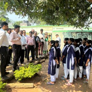 ରାୟଗଡ ଜ଼ିଲ୍ଲା ନୋଡାଲ ଅଧିକାରୀ ବିଦ୍ୟାଳୟ ଓ ଗଣ ଶିକ୍ଷା ସଚିବ ରାୟଗଡ ଜ଼ିଲ୍ଲା ଗସ୍ତ କରି ଫେରିଲେ