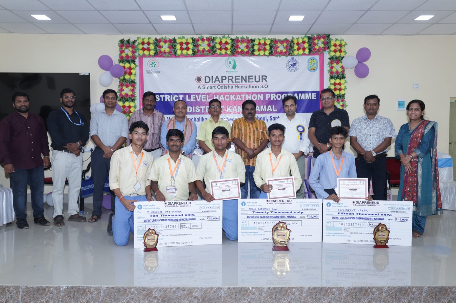 ଆଞ୍ଚଳିକ ଉଚ୍ଚ ମାଧ୍ୟମିକ ବିଦ୍ୟାଳୟ ଶଙ୍କରାଖୋଲ ଠାରେ ଜିଲ୍ଲା ସ୍ତରୀୟ ହାକାଥାନ ପ୍ରକଳ୍ପ ପ୍ରତିଯୋଗିତା.