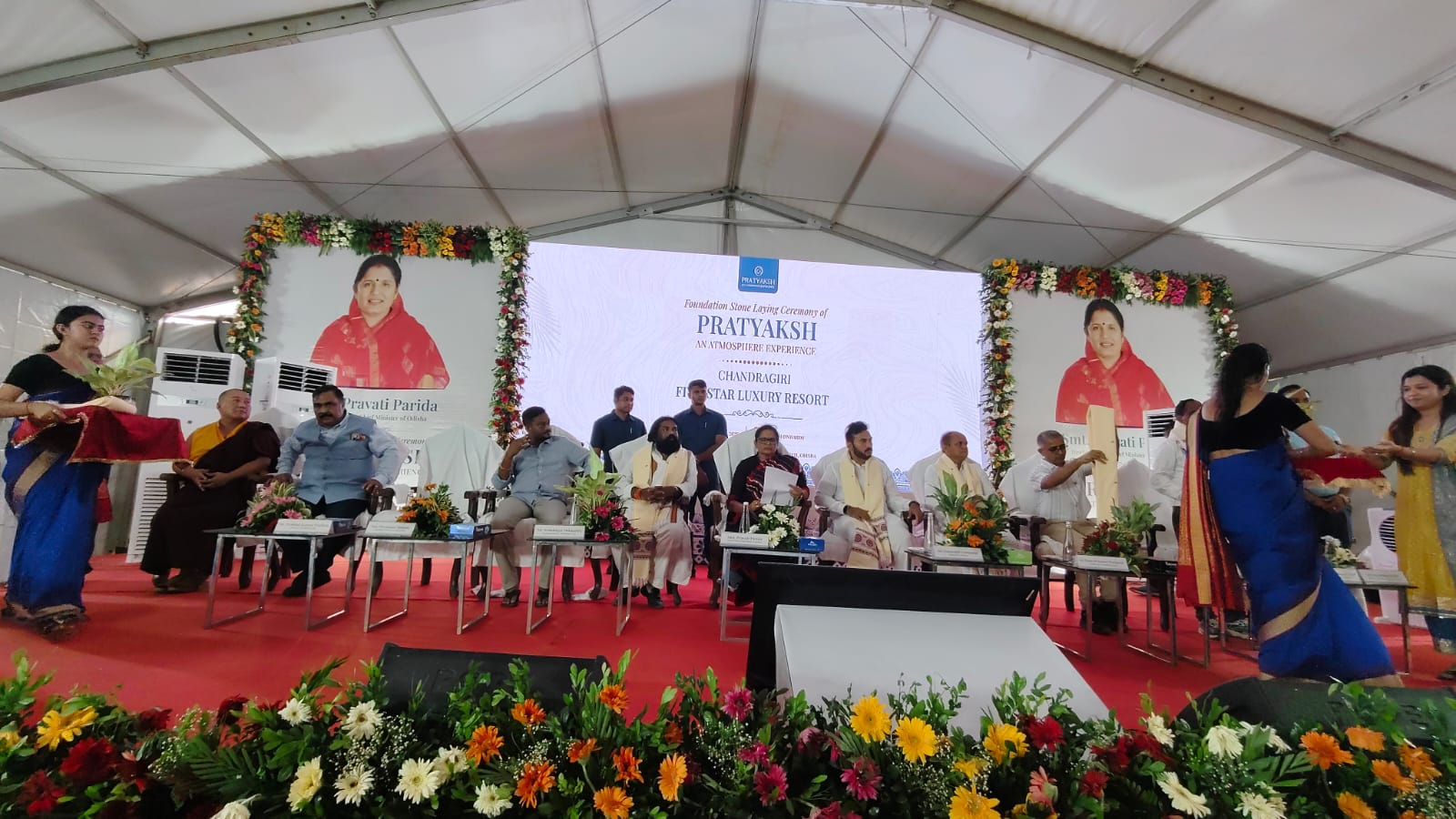 ଜିରାଙ୍ଗ ବୌଦ୍ଧ ମନ୍ଦିର ନିକଟରେ ପ୍ରତ୍ୟାକ୍ଷା ରିସର୍ଟ ର ଶିଳାନ୍ୟାସ କଲେ ଉପ ମୁଖ୍ୟମନ୍ତ୍ରୀ ।