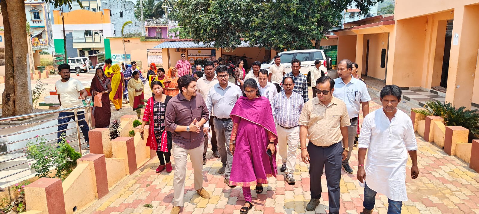 ଜାତୀୟ ସ୍ୱାସ୍ଥ୍ୟ ମିଶନ ନିର୍ଦ୍ଦେଶକ ଦିନିକିଆ ଜିଲ୍ଲା ଗସ୍ତ