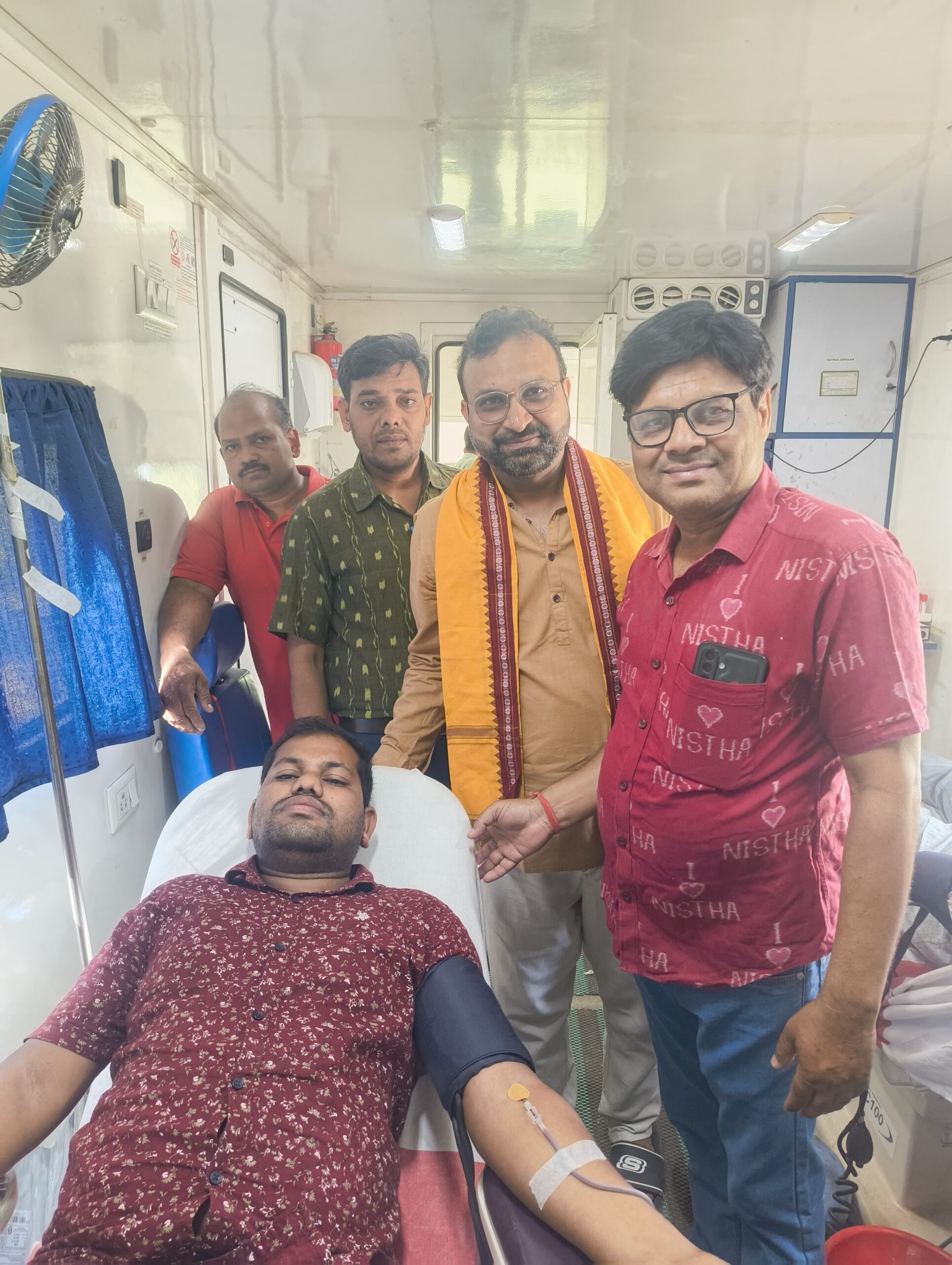 ମେ୦୧ ରୁ ମେ ୧୩ପର୍ଯ୍ୟନ୍ତ ହେବାକୁ ଥିବା ରକ୍ତ ଦାନ ଶିବିର ର ଦ୍ୱିତୀୟ ଦିନରେ ୩୧ୟୁନିଟ ରକ୍ତ ସଂଗୃହୀତ