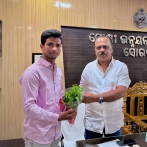 ଓଡ଼ିଶା ସିଭିଲ ସର୍ଭିସ୍ ପରୀକ୍ଷାରେ କାହୁଁ ଚରଣ ବେହେରାଙ୍କ ସଫଳତା : ସୋରଡ଼ା ପାଇଁ ଗର୍ବର ମୁହୂର୍ତ୍ତ